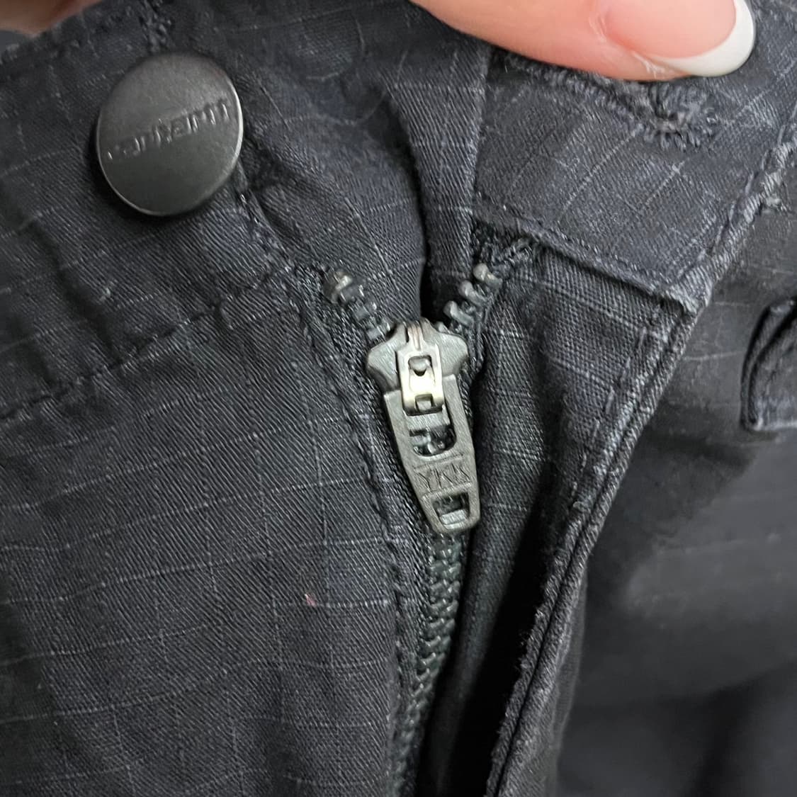 [정품] 칼하트 WIP 블랙 카고 바지 b14 상품이미지7