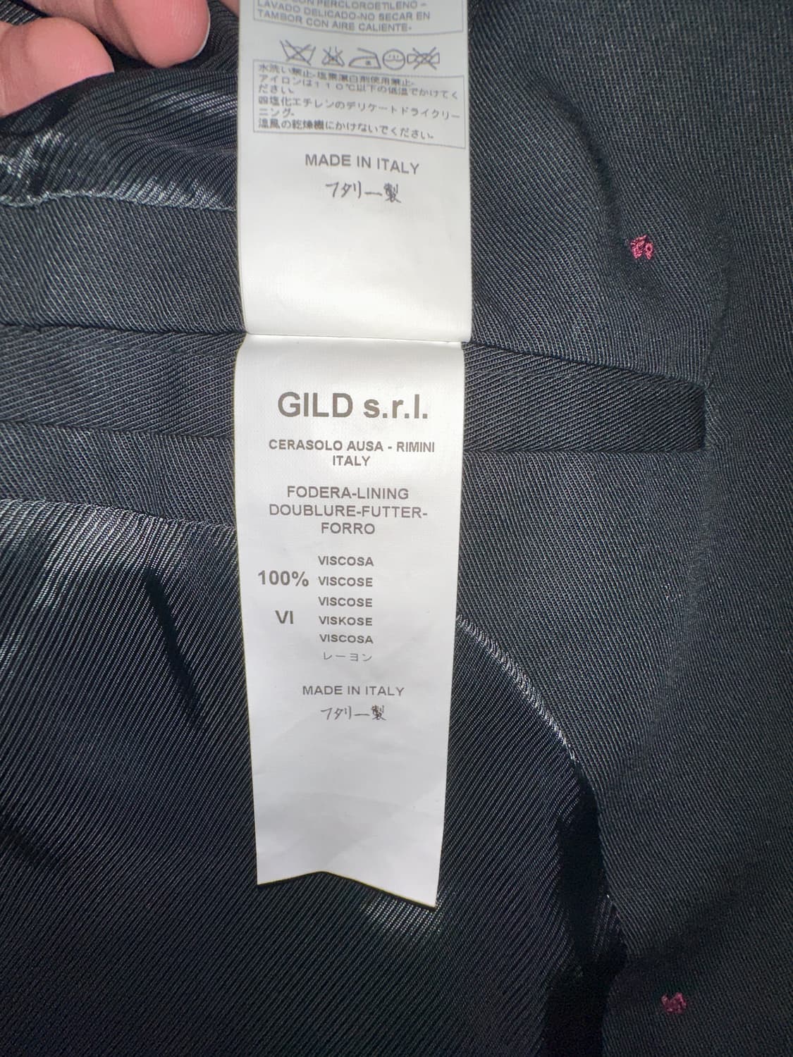 와인 코듀로이 아머 레더패널 자켓 상품이미지5