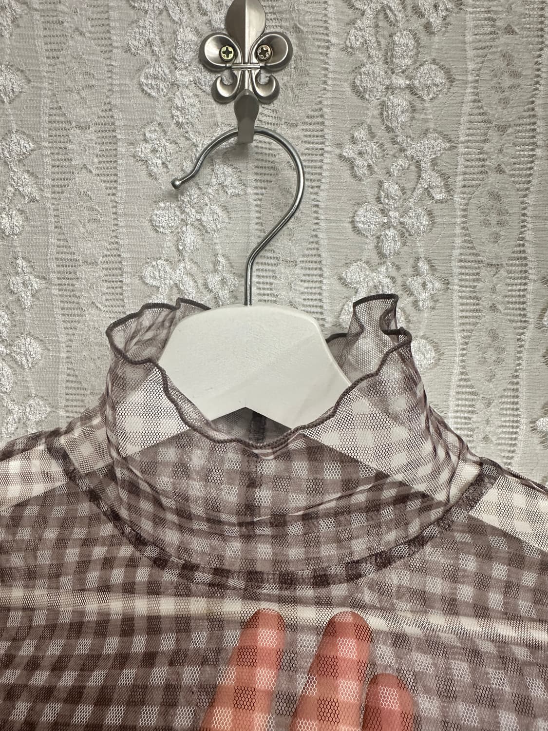 acro mesh top 상품이미지3