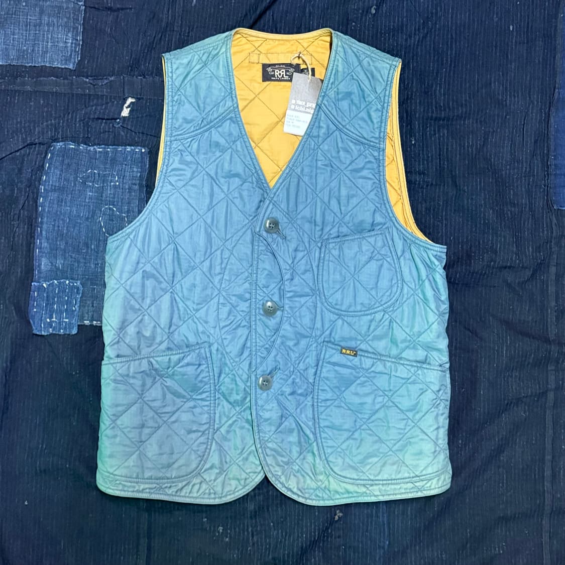 R.R.L 다이아몬드 퀼티드 베스트 M 상품이미지1