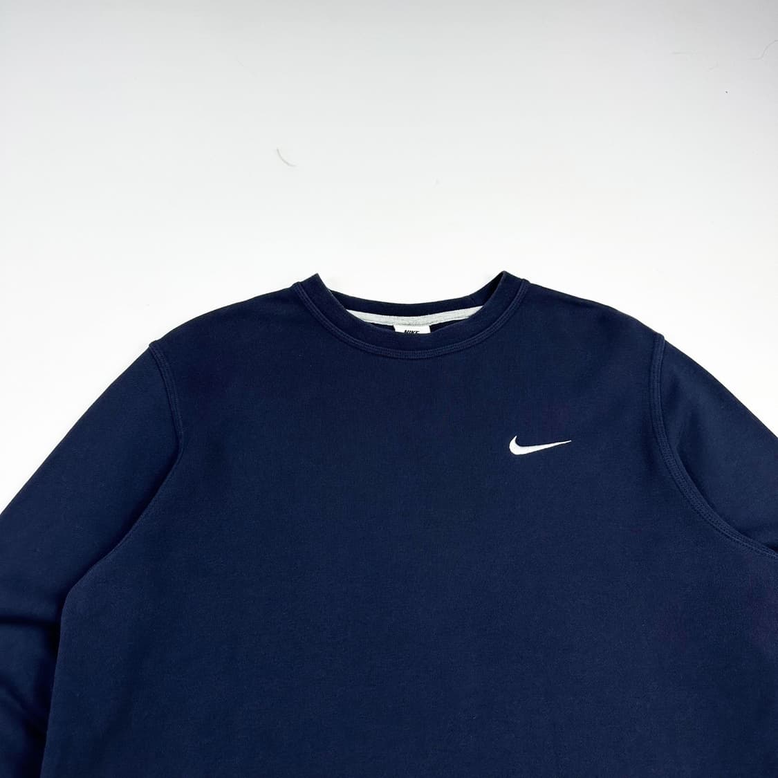 나이키 스우시 네이비 크루넥 맨투맨 (실측 L) 상품이미지1