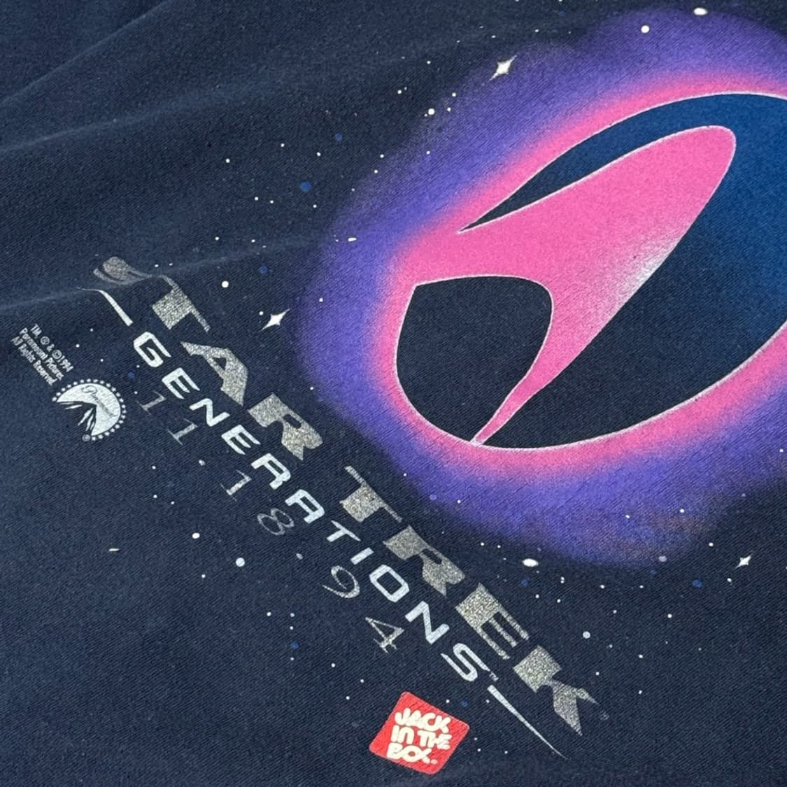90s star trek 싱글스티치 프로모 티셔츠 상품이미지2