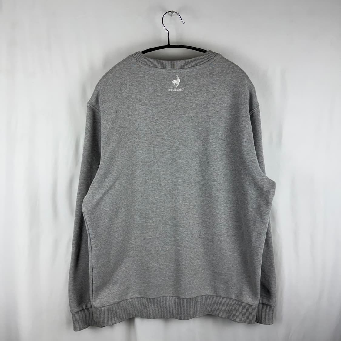  (무료배송)100) 르꼬끄 자수로고 맨투맨 그레이 상품이미지7