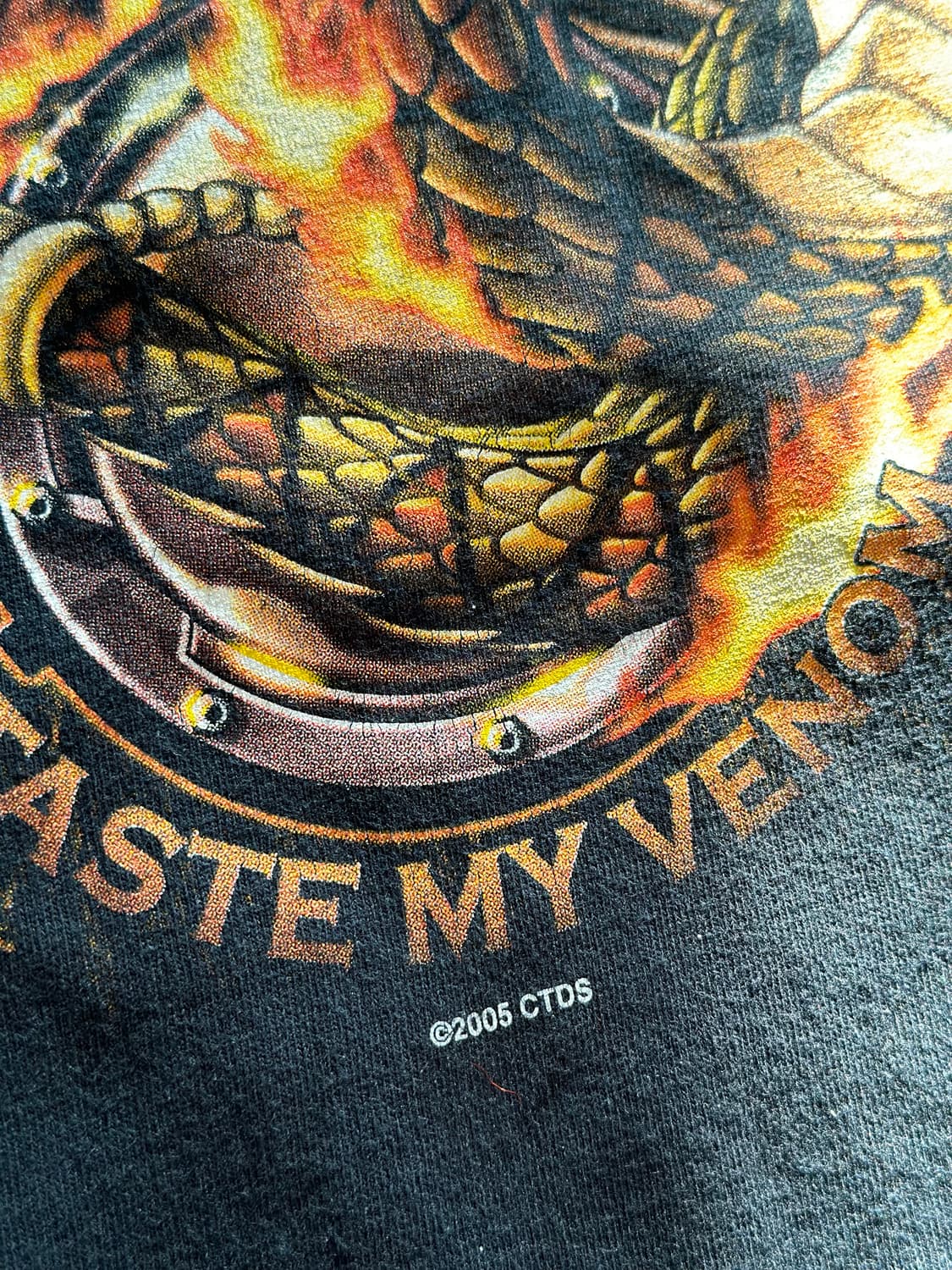 TASTE MY VENOM Bike tee -XL 상품이미지5