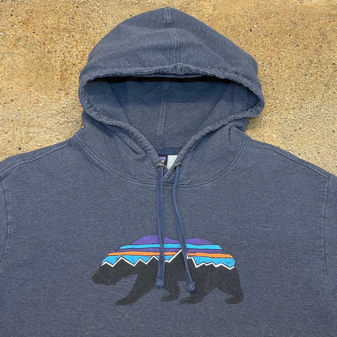 USA 빈티지 파타고니아 빅베어 로고 후드티 상품이미지3