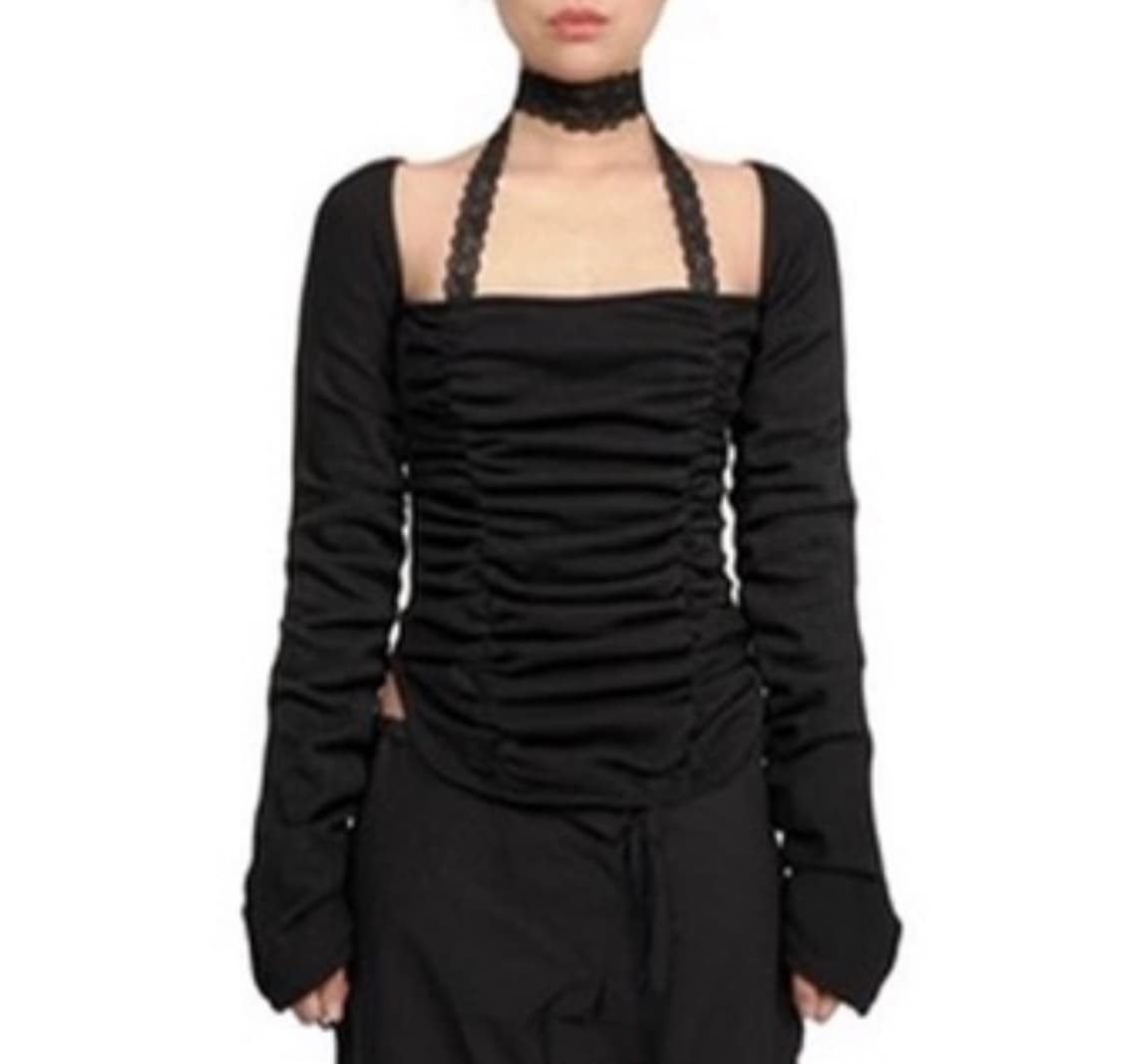 루루 셔링 스퀘어탑  상품이미지1