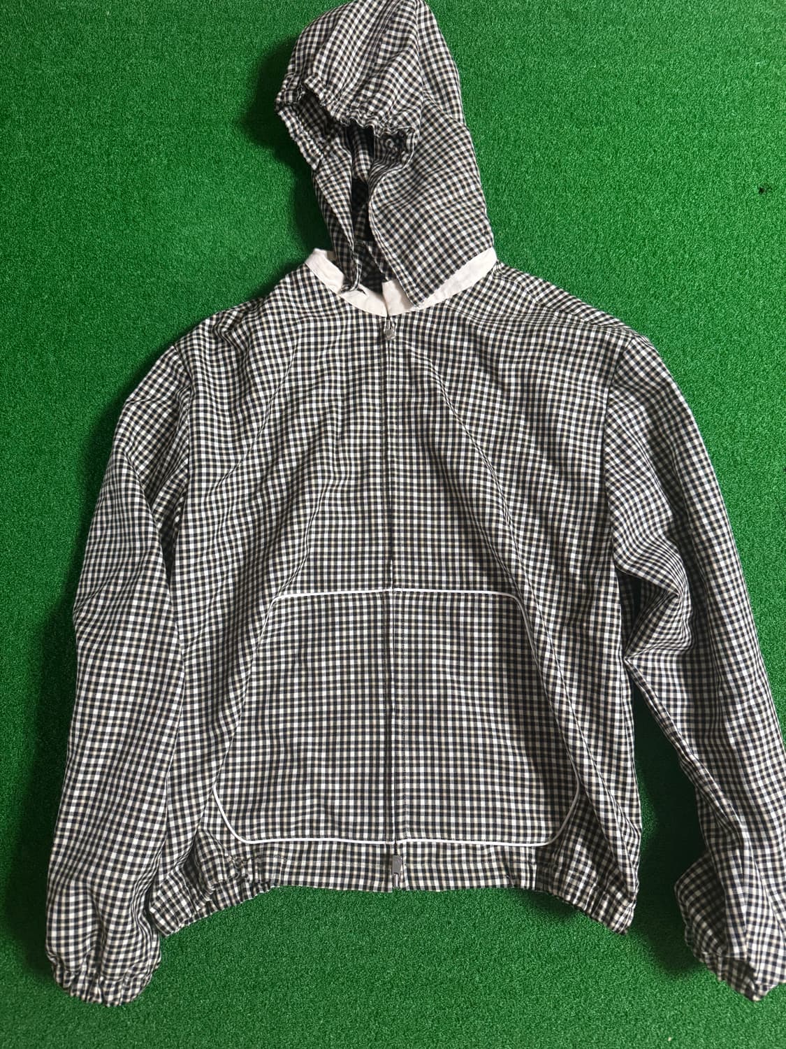 S.t.u 후드집업 체크 상품이미지1