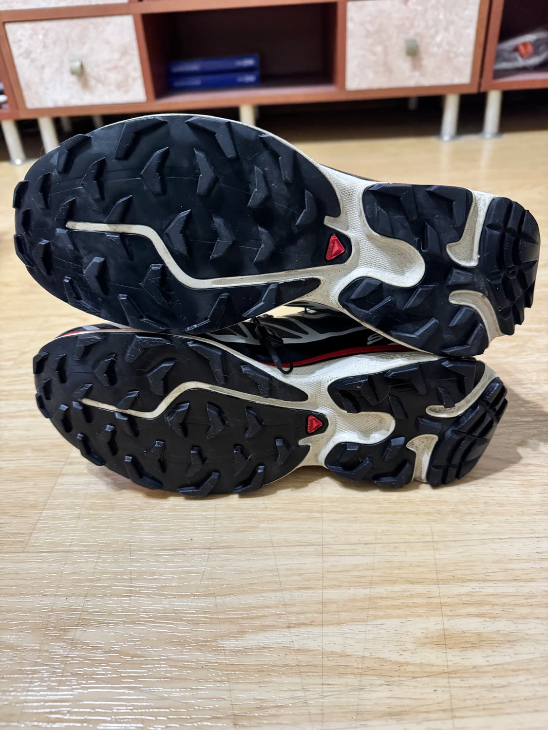 살로몬 XT-6 퓨터 블랙 오로라 레드 (260mm) 상품이미지10