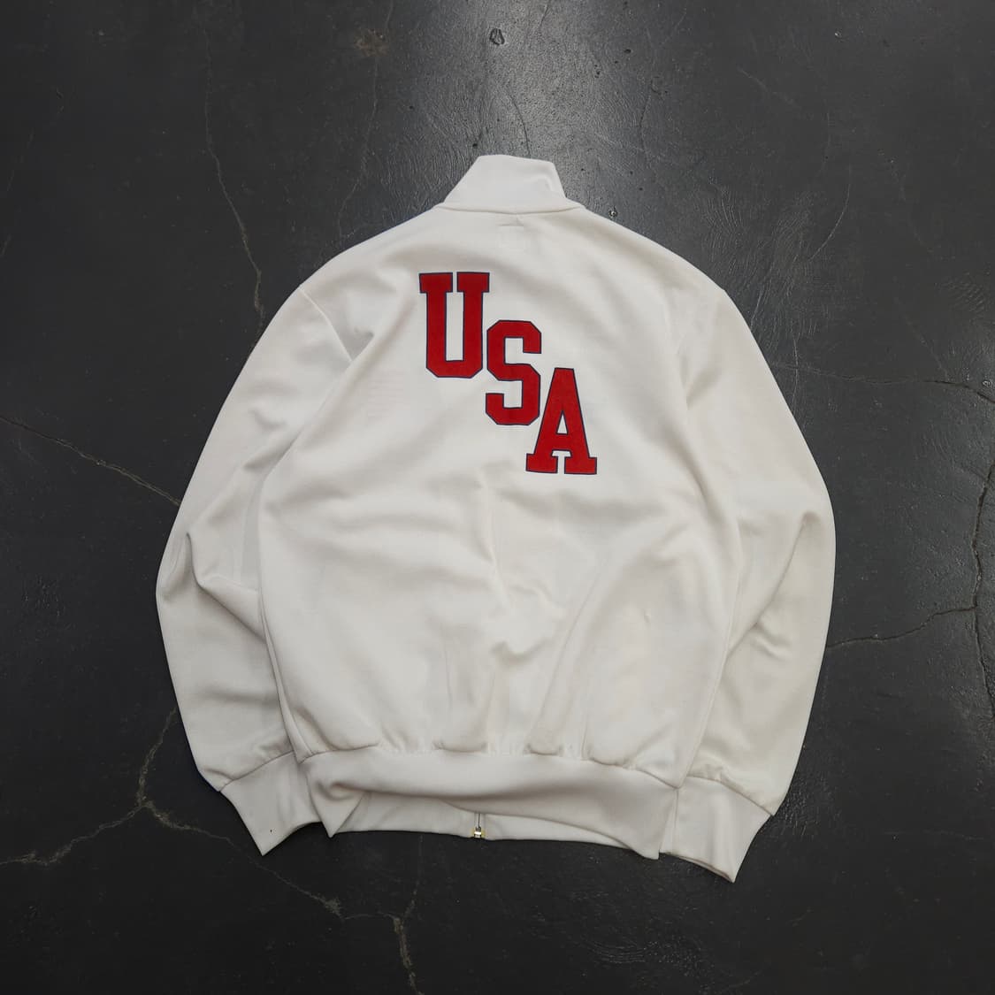 00s 아디다스 USA 빅로고 성조기 트랙탑 져지 (L) 상품이미지2