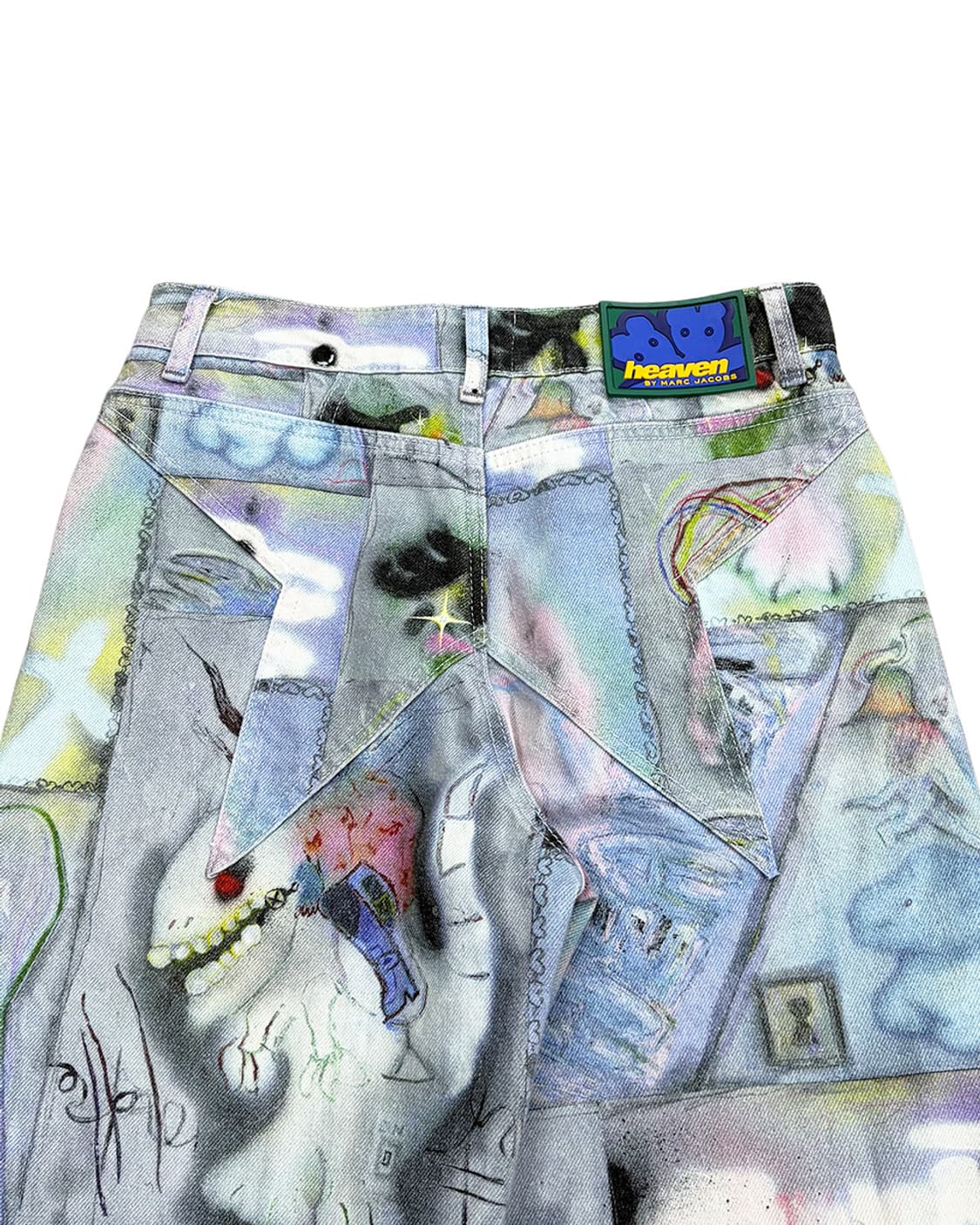 헤븐 그래픽 데님팬츠 상품이미지3