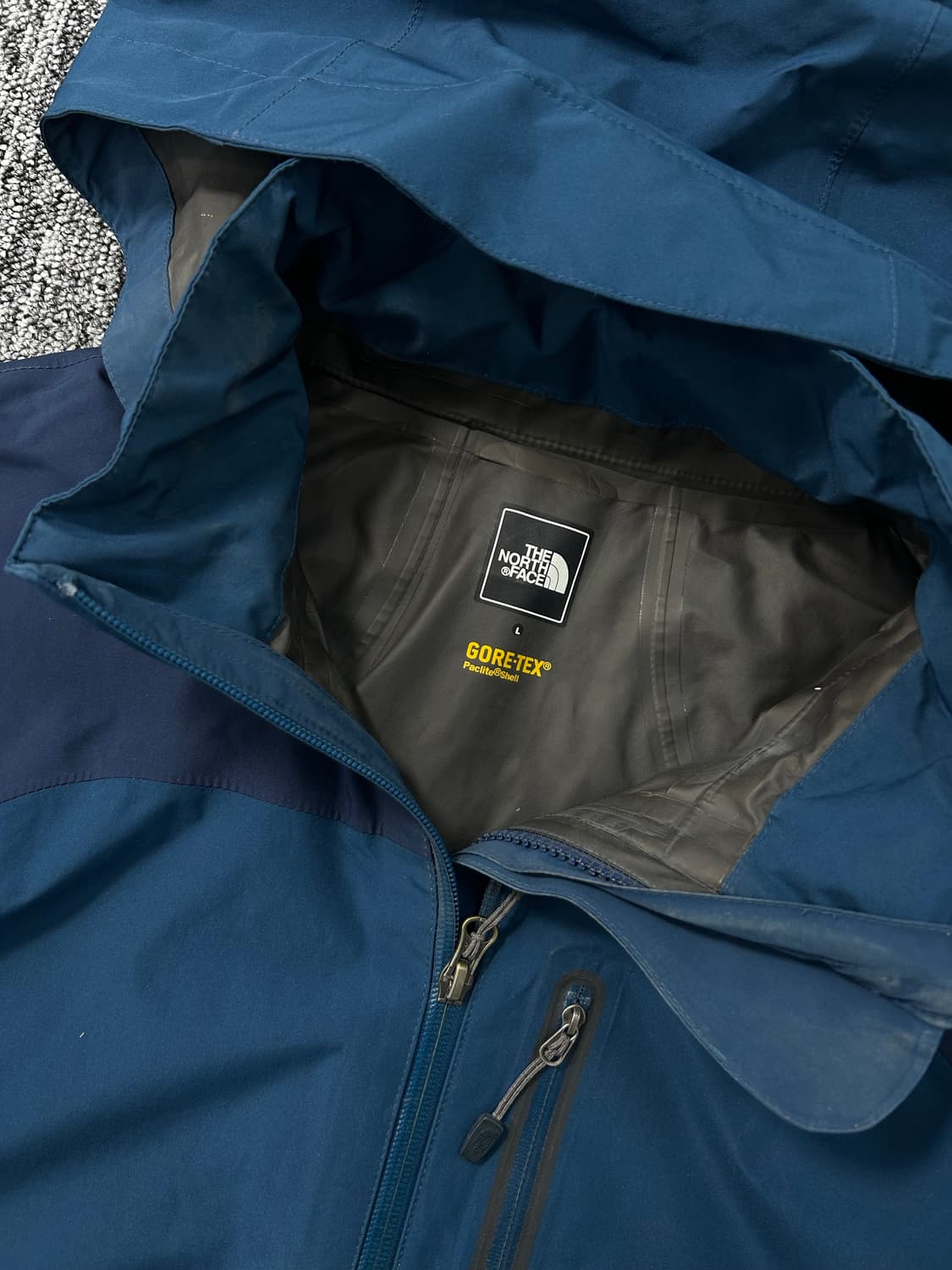 노스페이스 블루 고어텍스 바람막이 L 상품이미지5