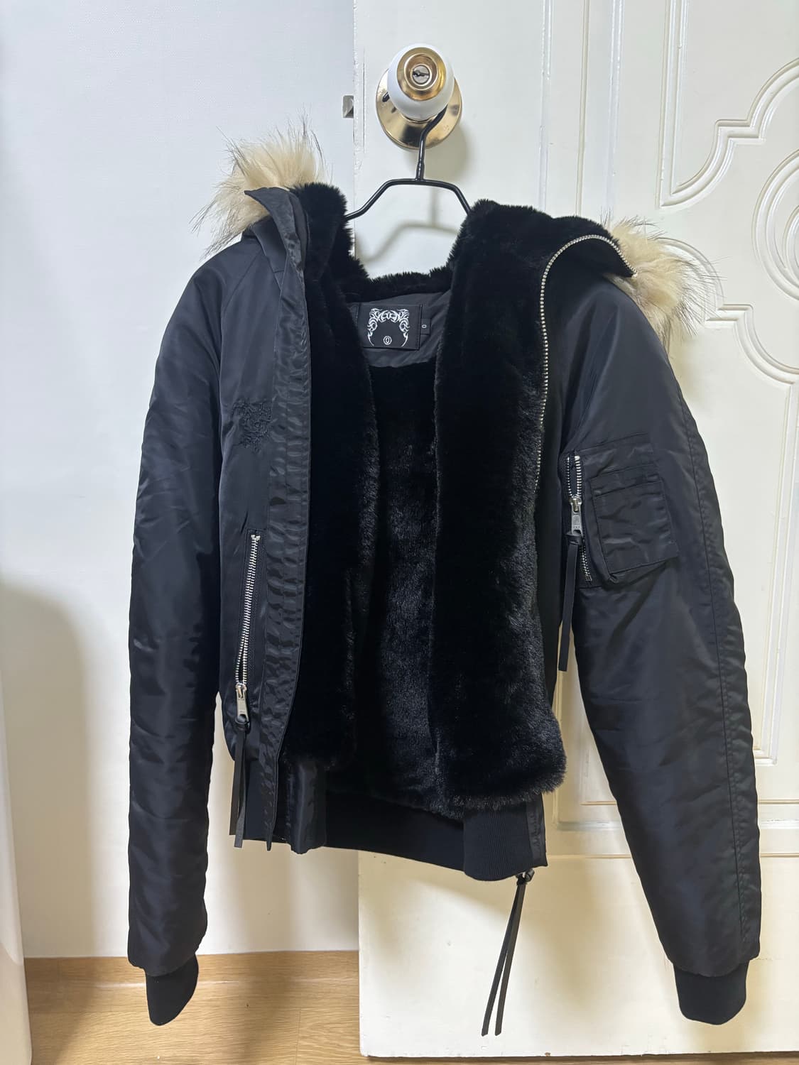 B.access N2B Stud Fur Collar Flight Jack 상품이미지2