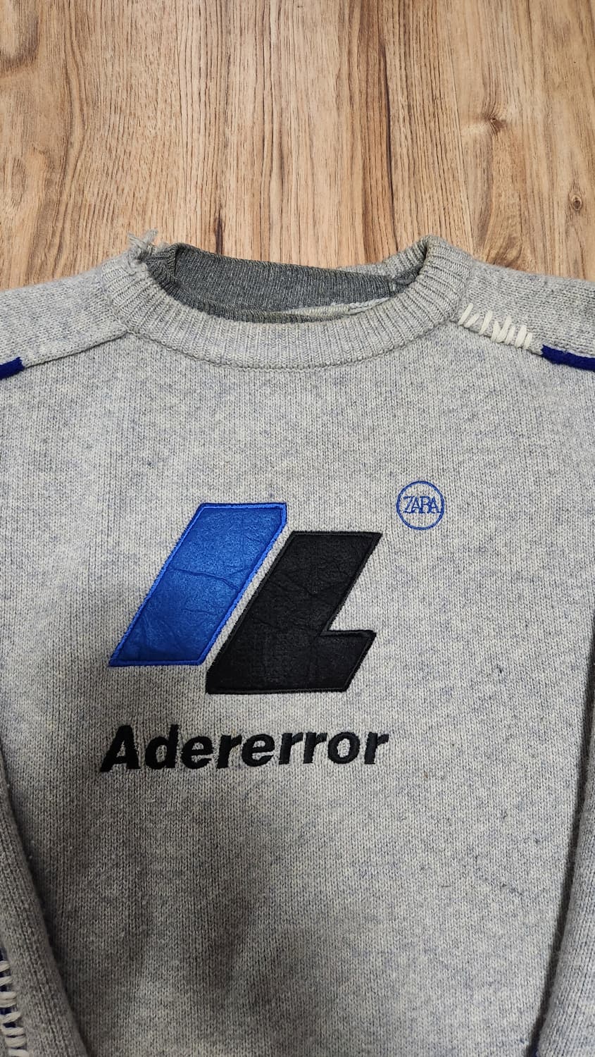 [S-M] 자라 아더에러 오버사이즈 스웨터 긴팔 니트 그레이 회색 맨투맨 상품이미지5