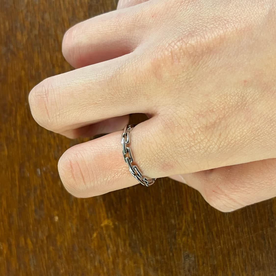 새상품 여성 신주 체인 반지  상품이미지5