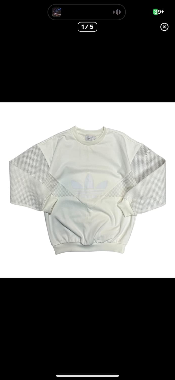  (바배) 아디다스 시스루 맨투맨 상품이미지1