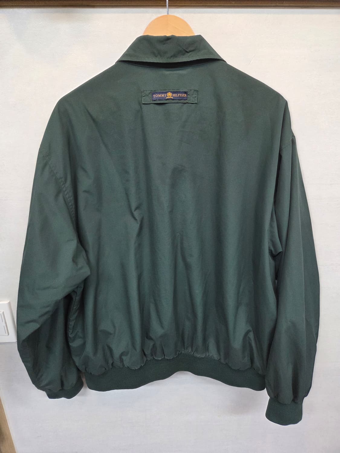 타미힐피거 90s 올드스쿨 월계수 자수로고 블루종자켓 xxl 상품이미지2