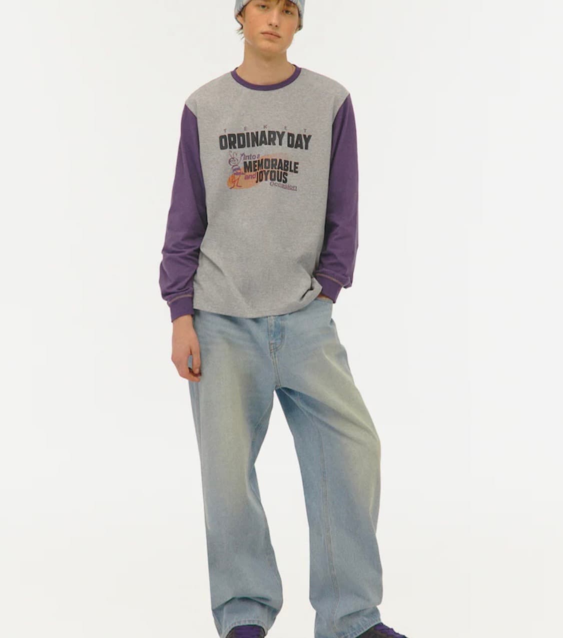 새상품 테켓 TEKET  Occasion L/S Tee  롱슬리브 상품이미지2