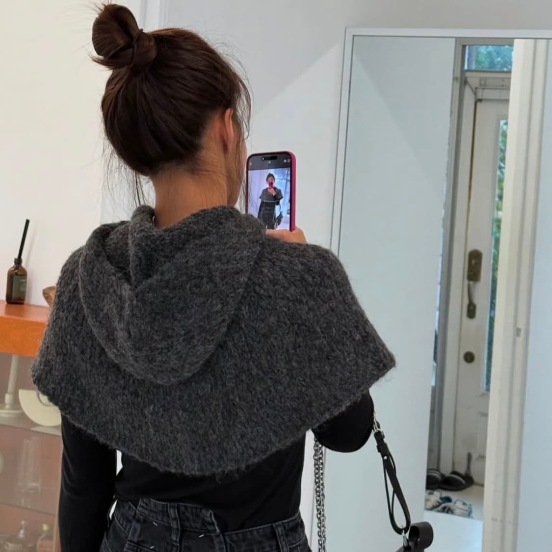 팔로마울 후드 케이프 상품이미지2