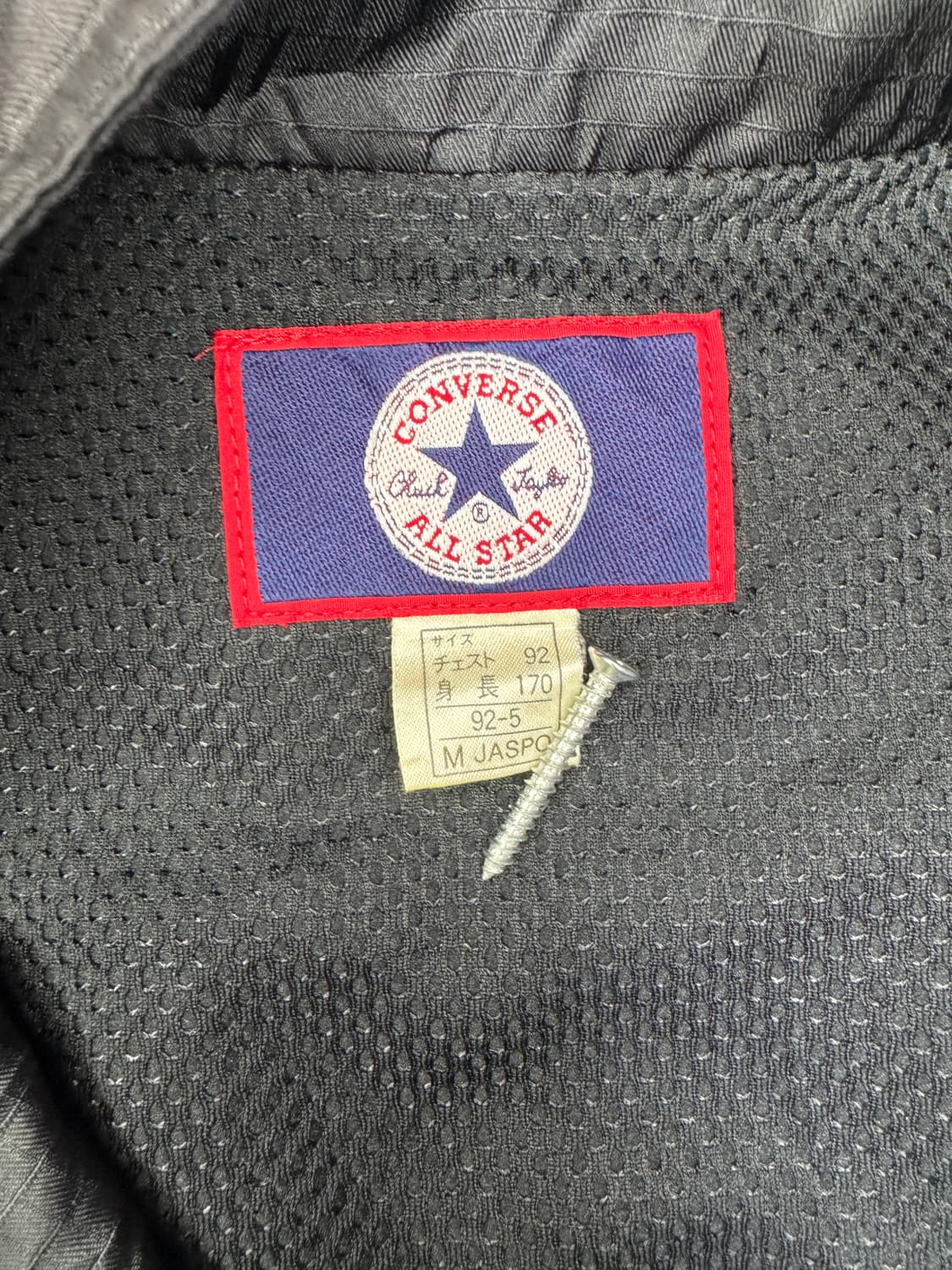 빈티지 90s 컨버스 x 데니스로드맨 립스탑 아노락 M 상품이미지5