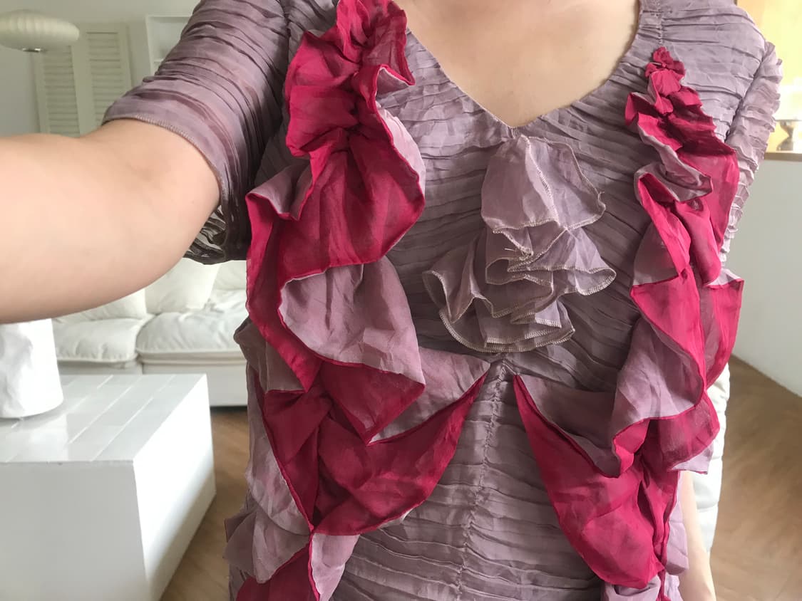 vintage ruffle one-piece 상품이미지3