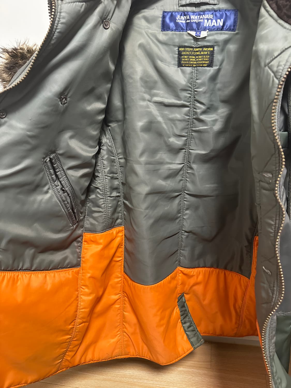 준야 와타나베 x 꼼데가르송 n3b 자켓 상품이미지4