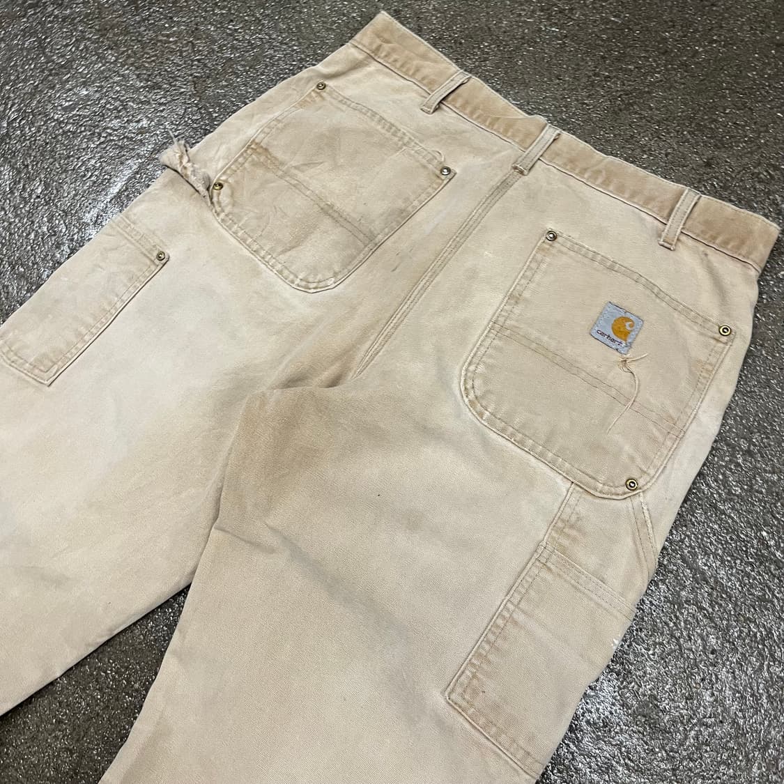 Carhartt 데미지 더블니 워크 팬츠 (33“) 상품이미지7