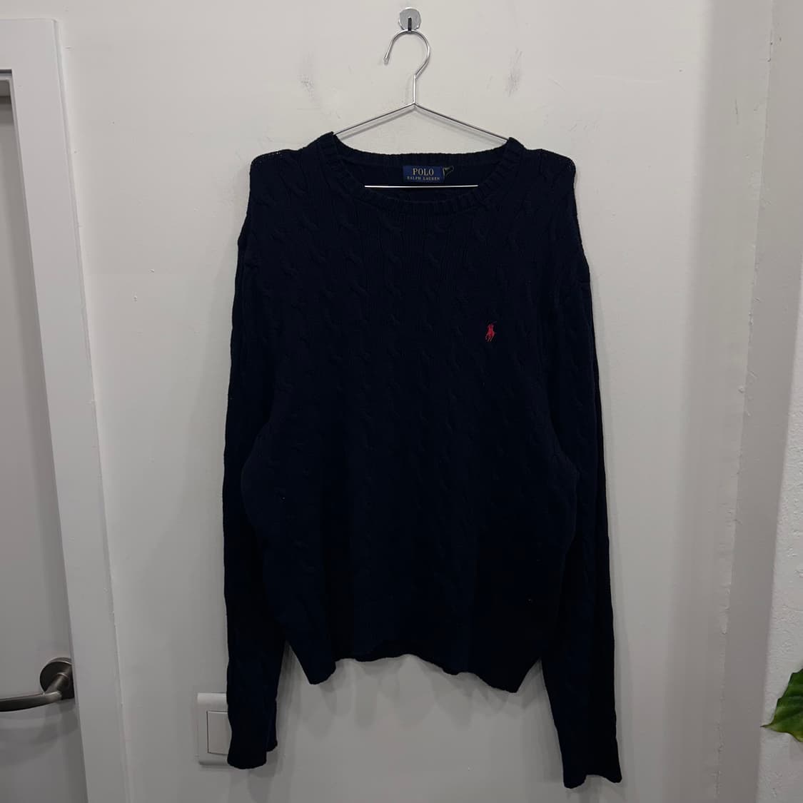 폴로 랄프로렌 스몰포니 코튼 꽈배기 니트 상품이미지2