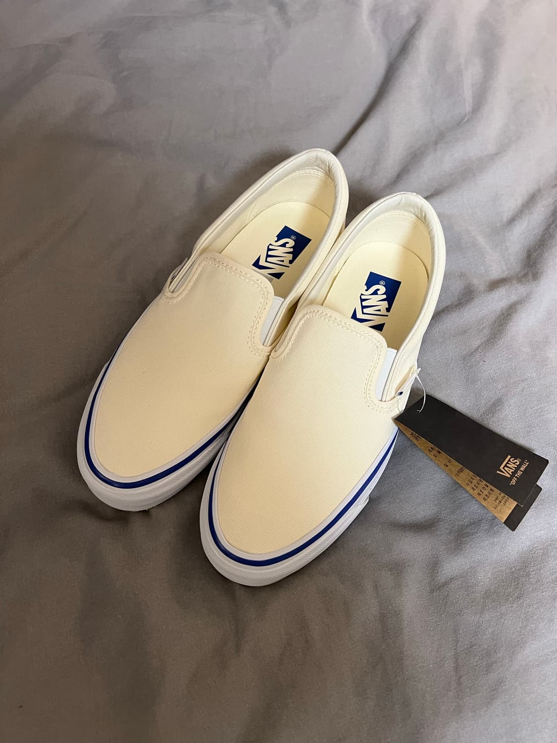 반스 슬립온 LX 44 프리미엄 오프화이트 265 새제품 상품이미지2