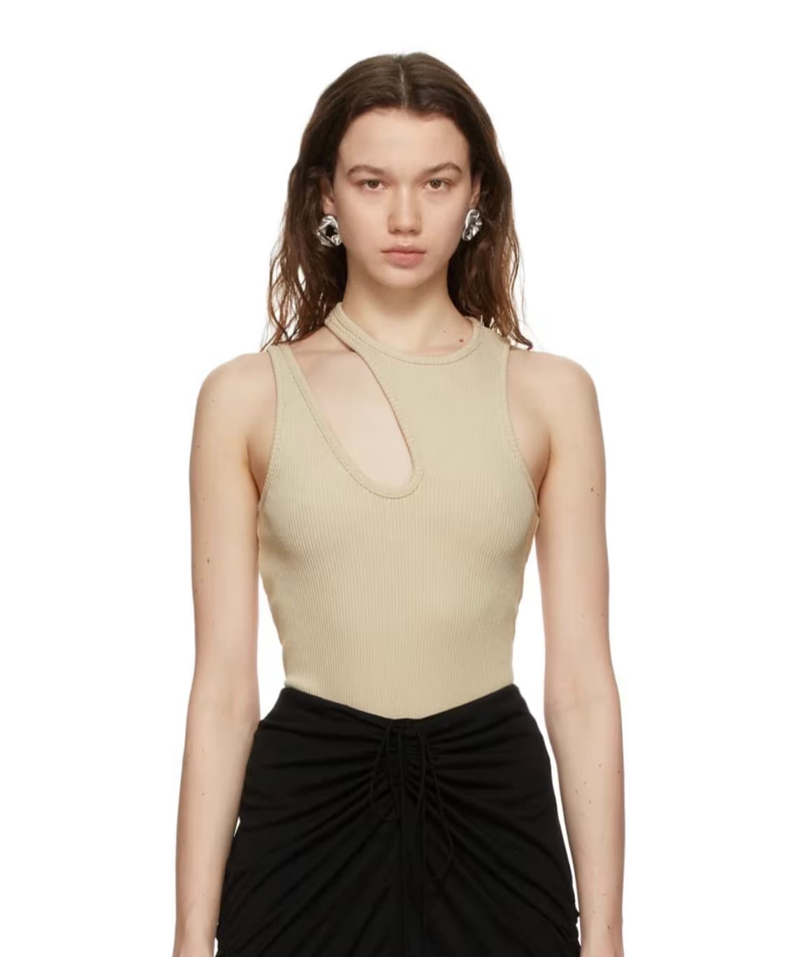 마테리엘 트빌리시 MATÉRIEL TBILISI 점프수트 탑 XS 베이지 상품이미지1