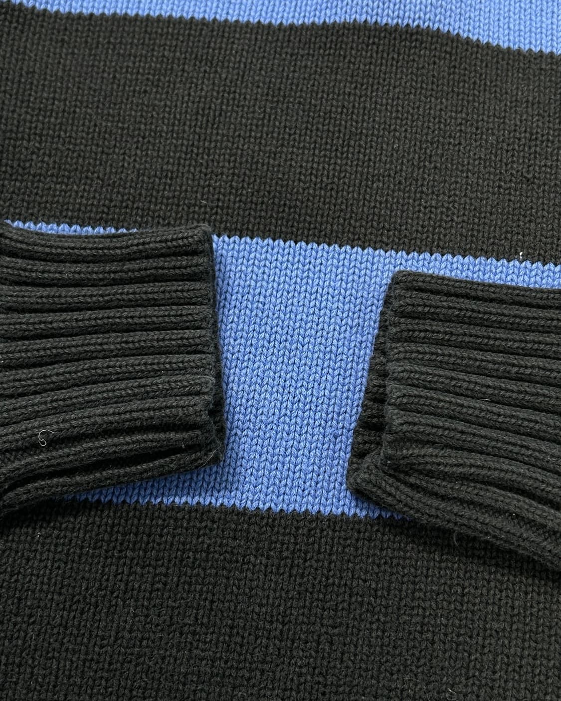 폴로 랄프로렌 스트라이프 하프집업 니트  상품이미지4