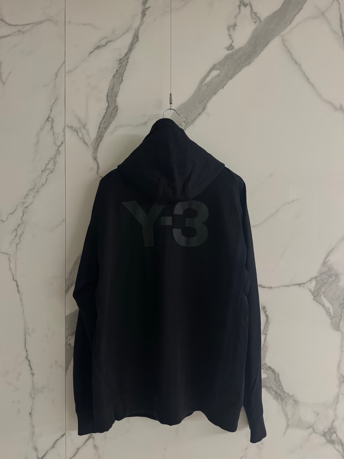 Y-3 백로고 후드집업 XL 상품이미지2