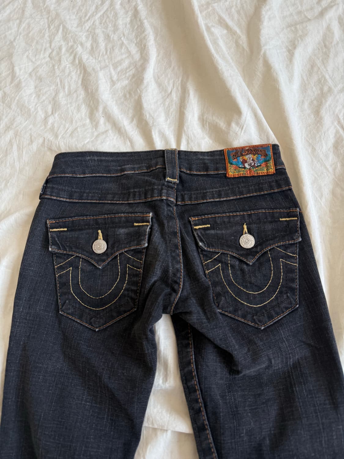 트루릴리전 00‘s 로우라이즈 데님 부츠컷 팬츠  상품이미지7