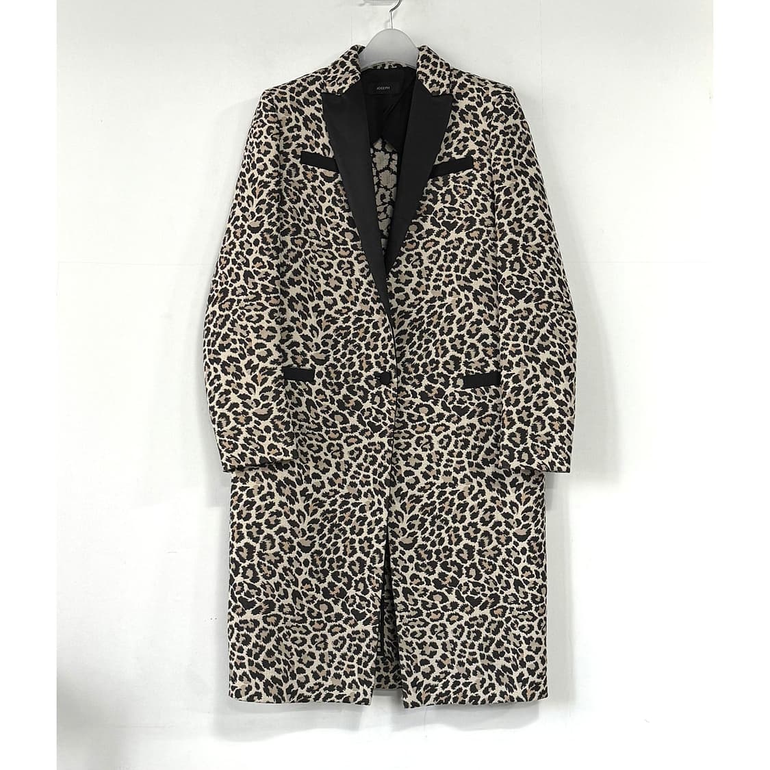 조셉 레오파드 테일러드 하프 코트 상품이미지2