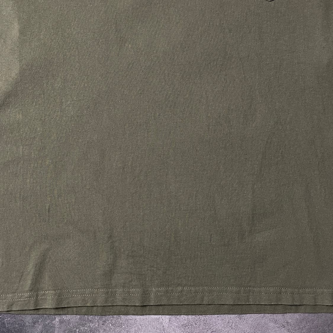 DICKIES 디키즈 빈티지 카키 시보리 긴팔 티셔츠 A00888 상품이미지4