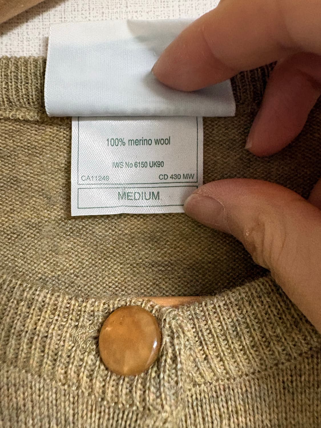 로라애슐리 메리노울 가디건 상품이미지4