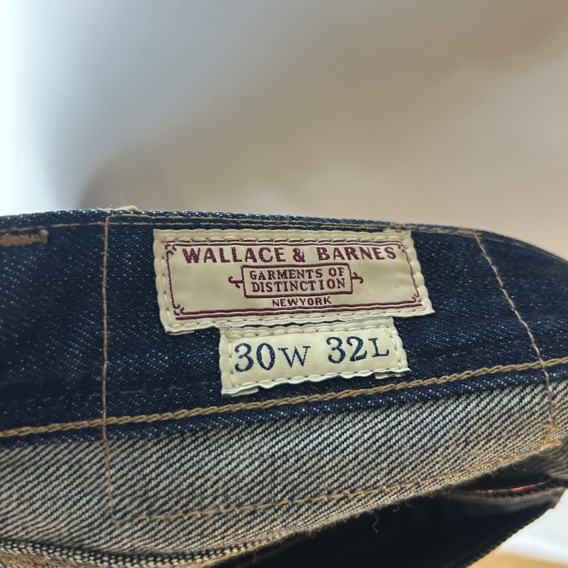 [WALLACE & BARNES] 왈라스앤반스 워싱 데님팬츠 상품이미지5