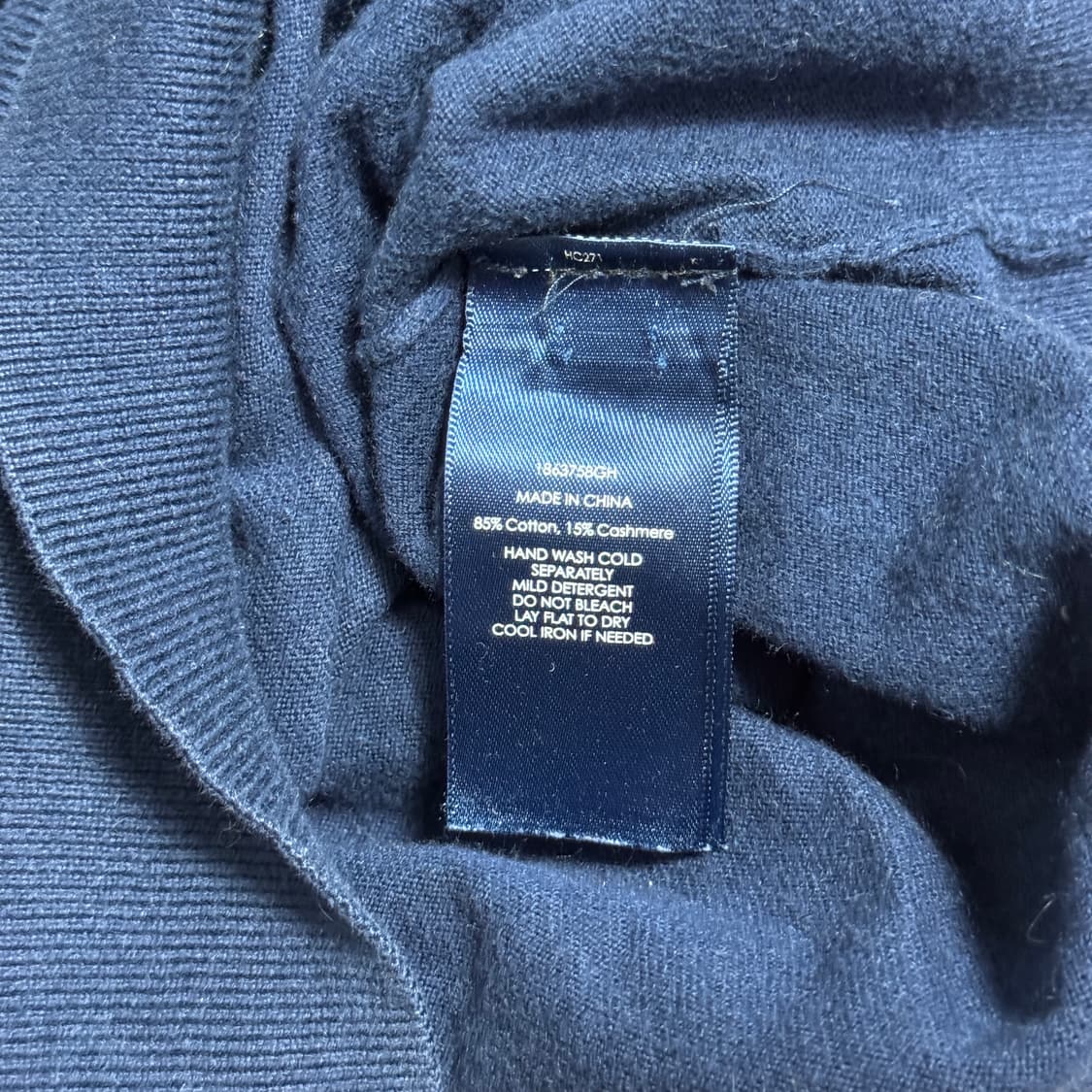 폴로 랄프로렌 네이비 니트 상품이미지5