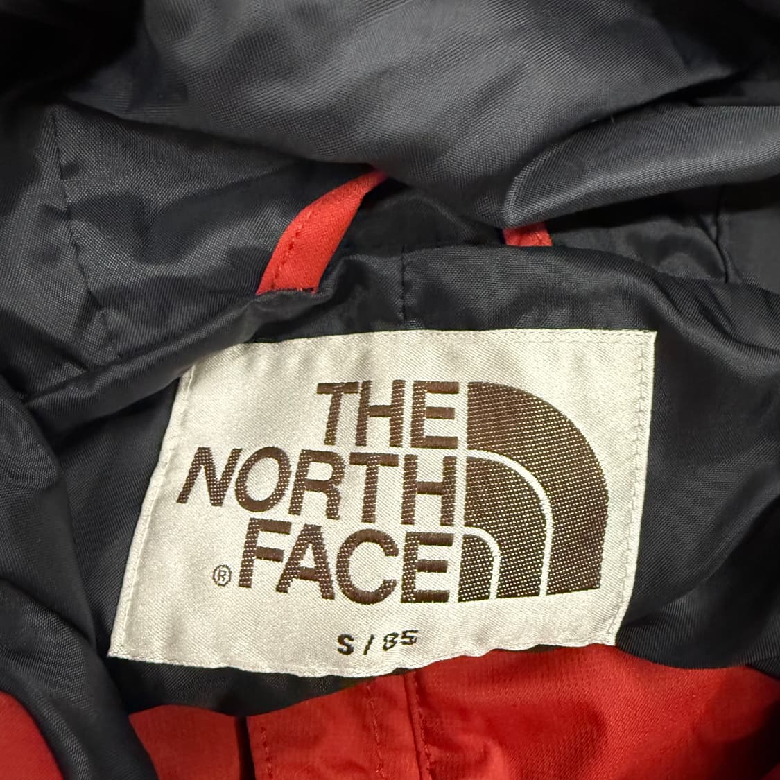 [정품/S] 노스페이스 드라이벤트 후드 바람막이 레드 b10 상품이미지5