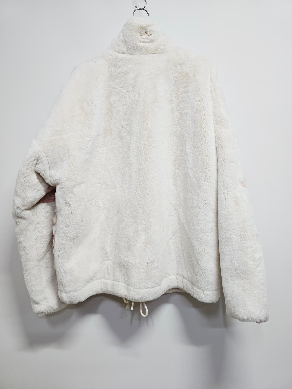 아디다스 트레포일 퍼 자켓 화이트 상품이미지4