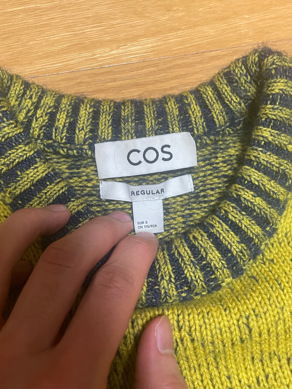 Cos 울 니트 s 상품이미지3