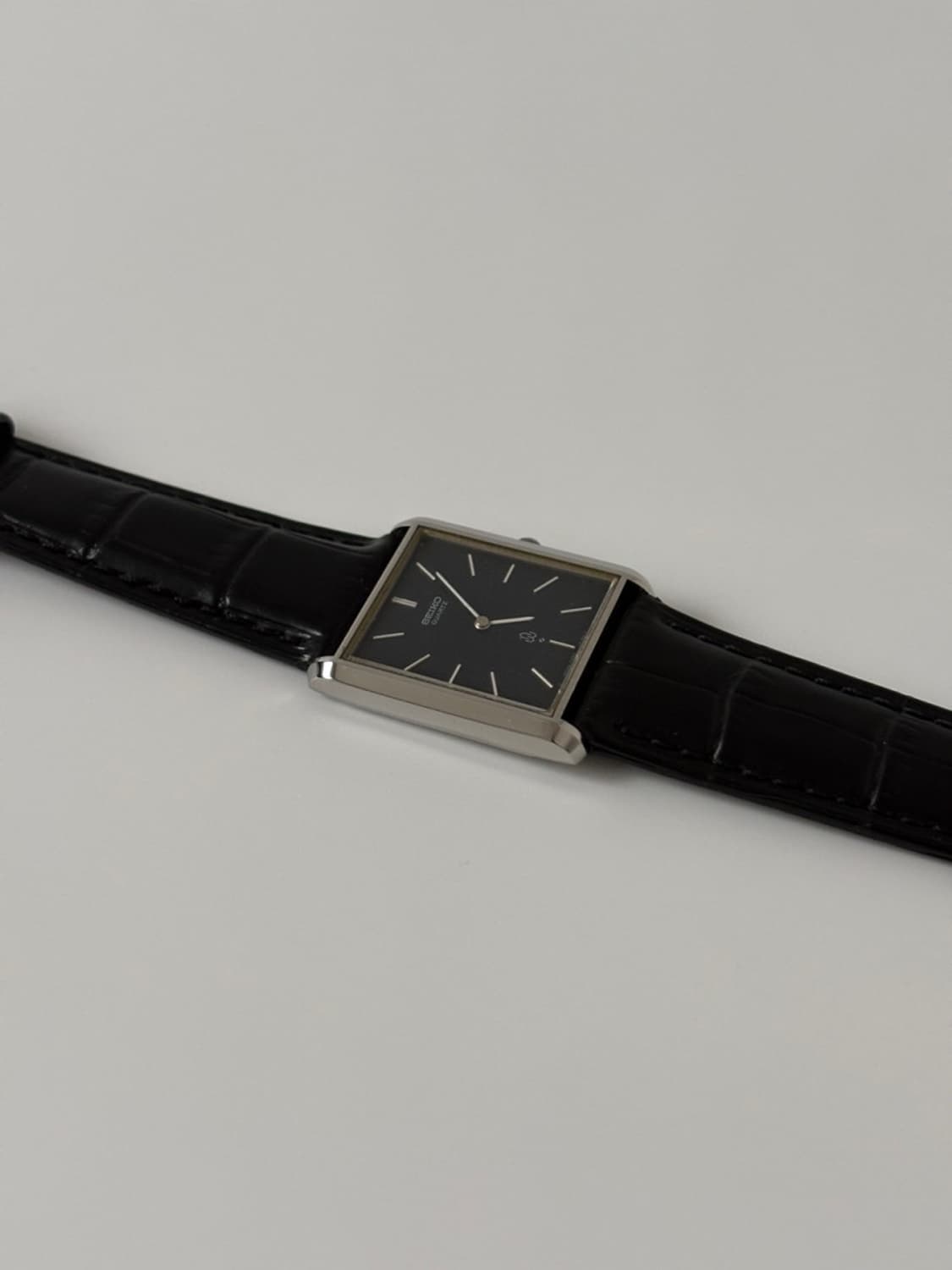 SEIKO 1980s chariot dial silver tank  상품이미지4