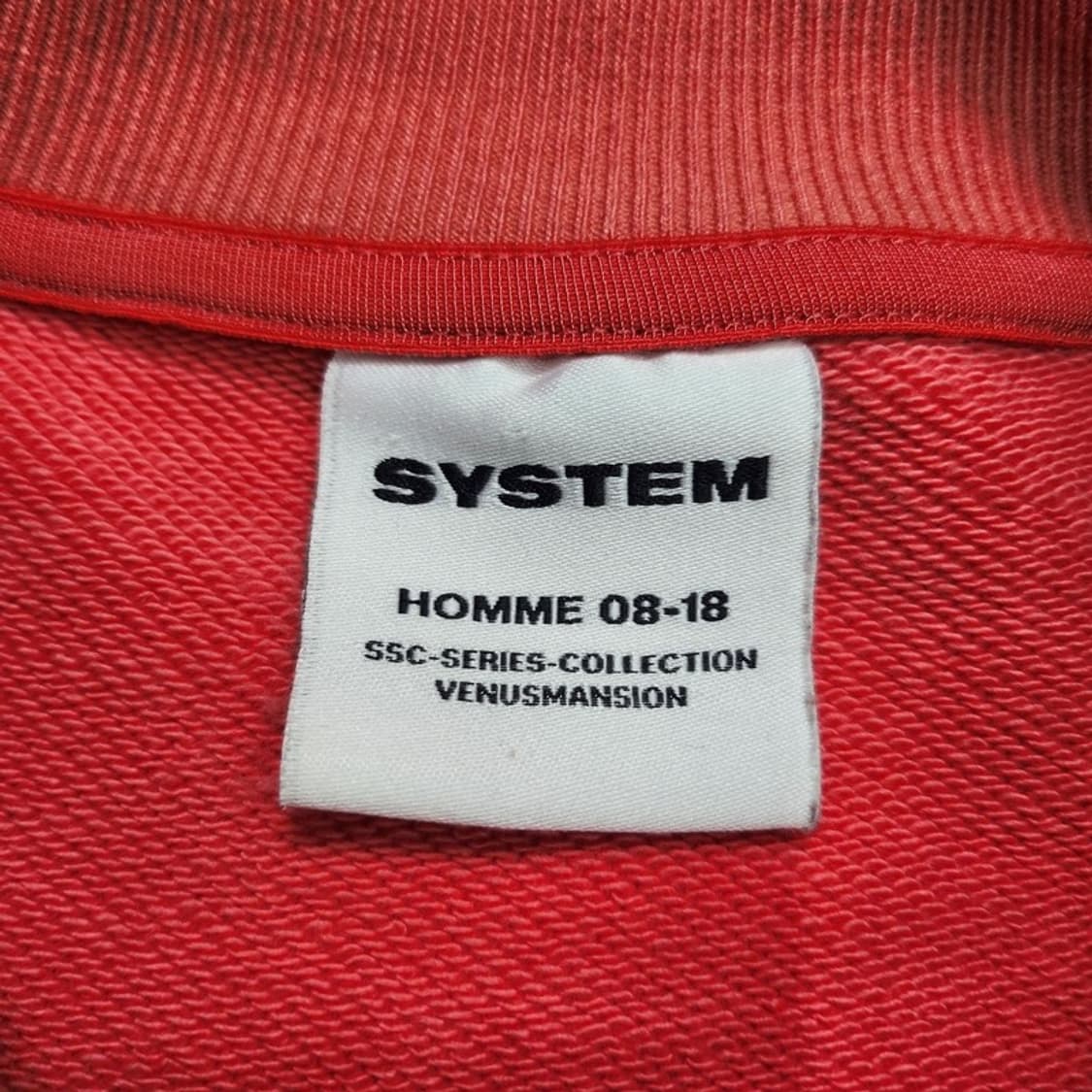 SYSTEM HOMME HANDSOME 맨투맨 Men 100 상품이미지6