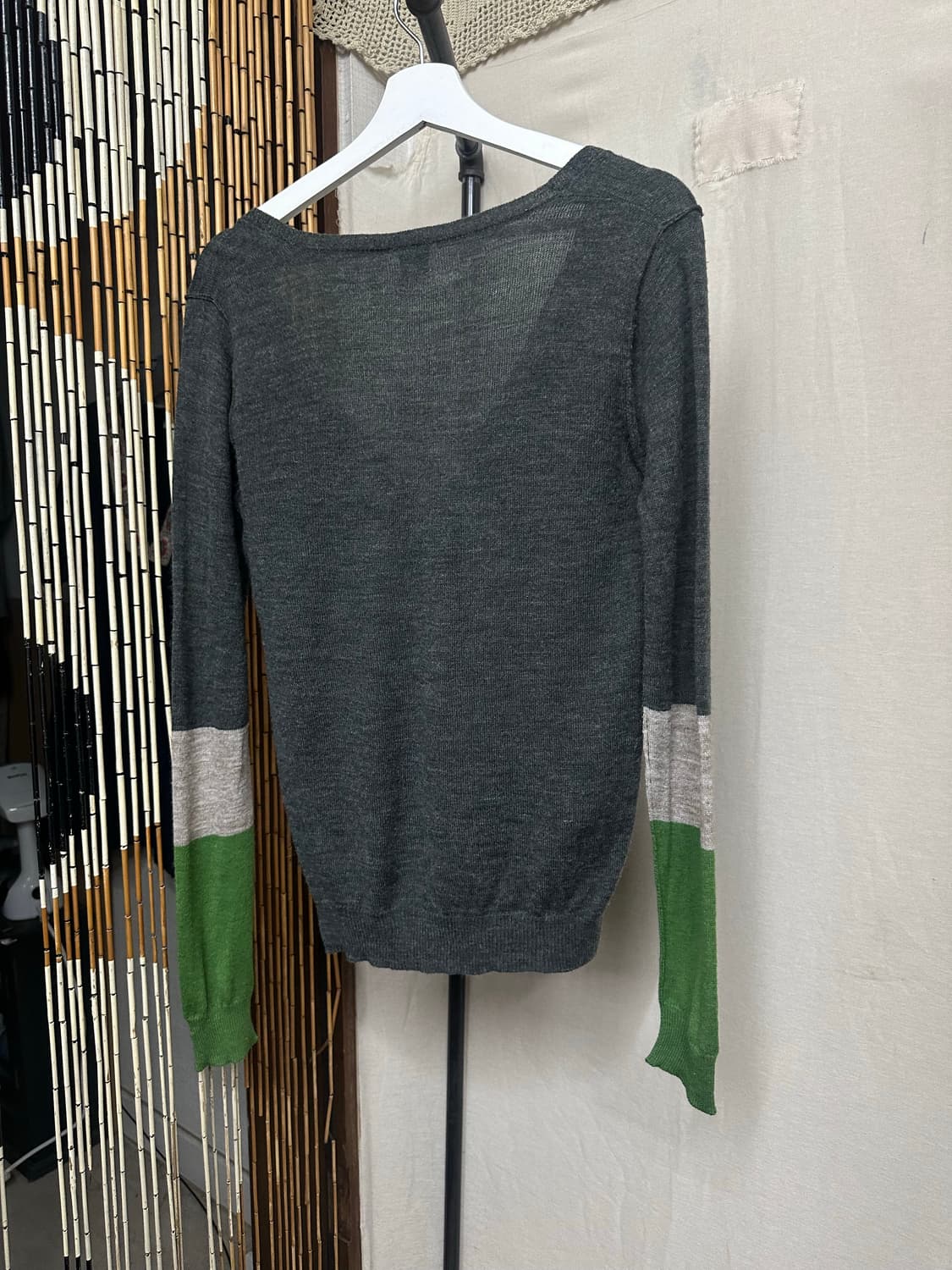 green natural cardigan  상품이미지3