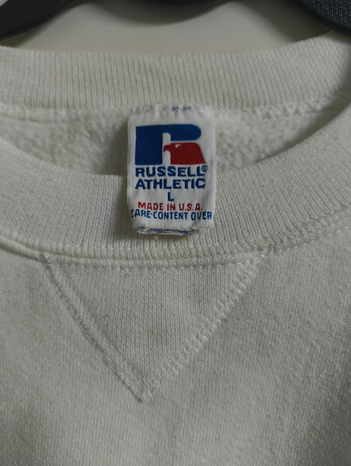 러셀 90s 화이트 usa L 상품이미지2