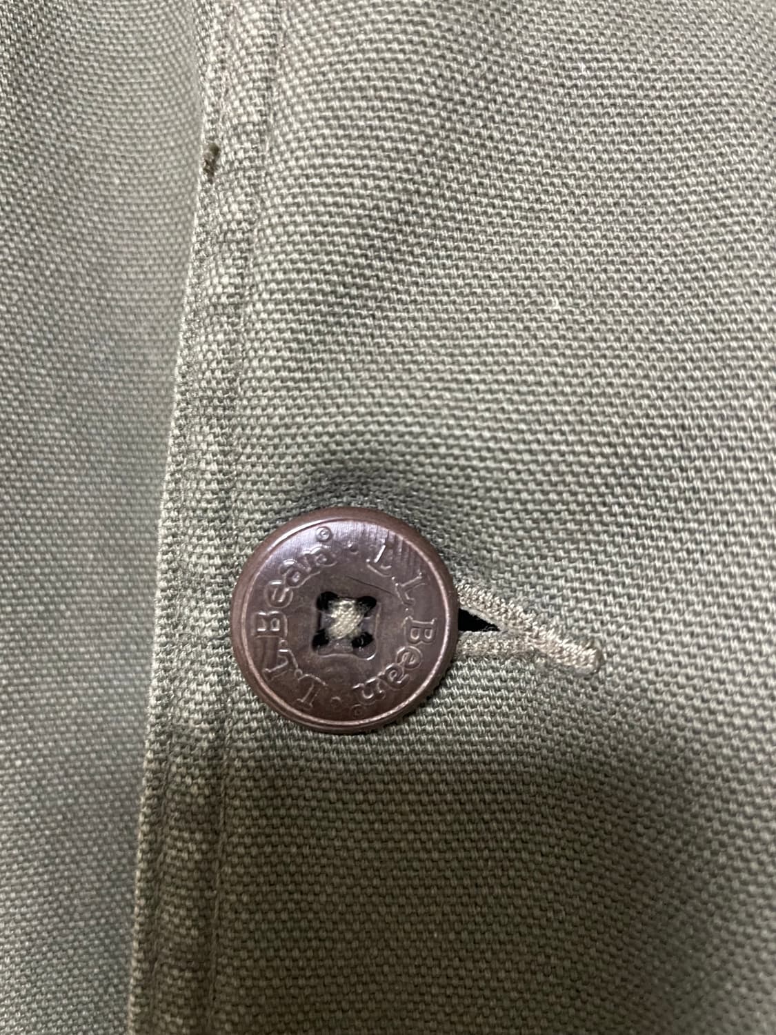 빈티지 엘엘빈 헌팅자켓 / 올리브 /  XL 상품이미지7