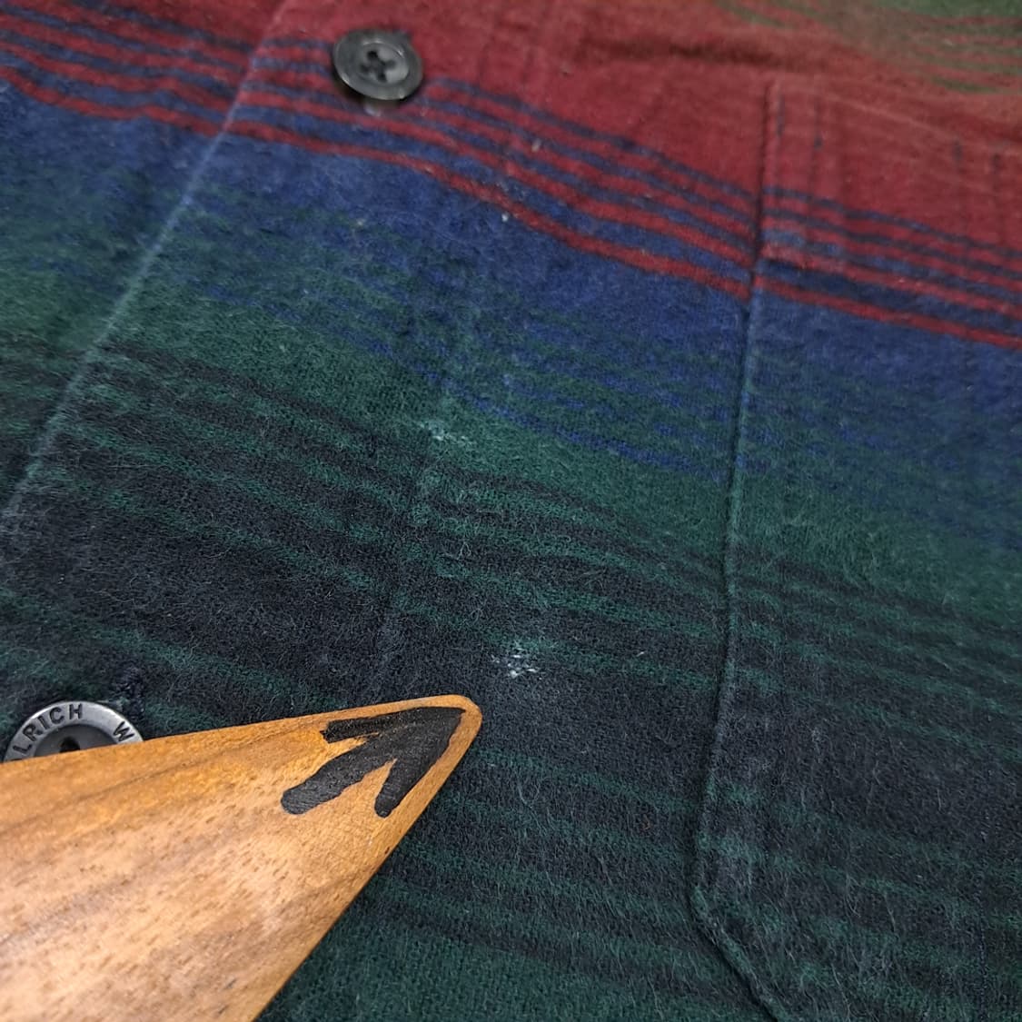 CL178 XL 울리치 코튼 플란넬 스트라이프 셔츠 상품이미지3