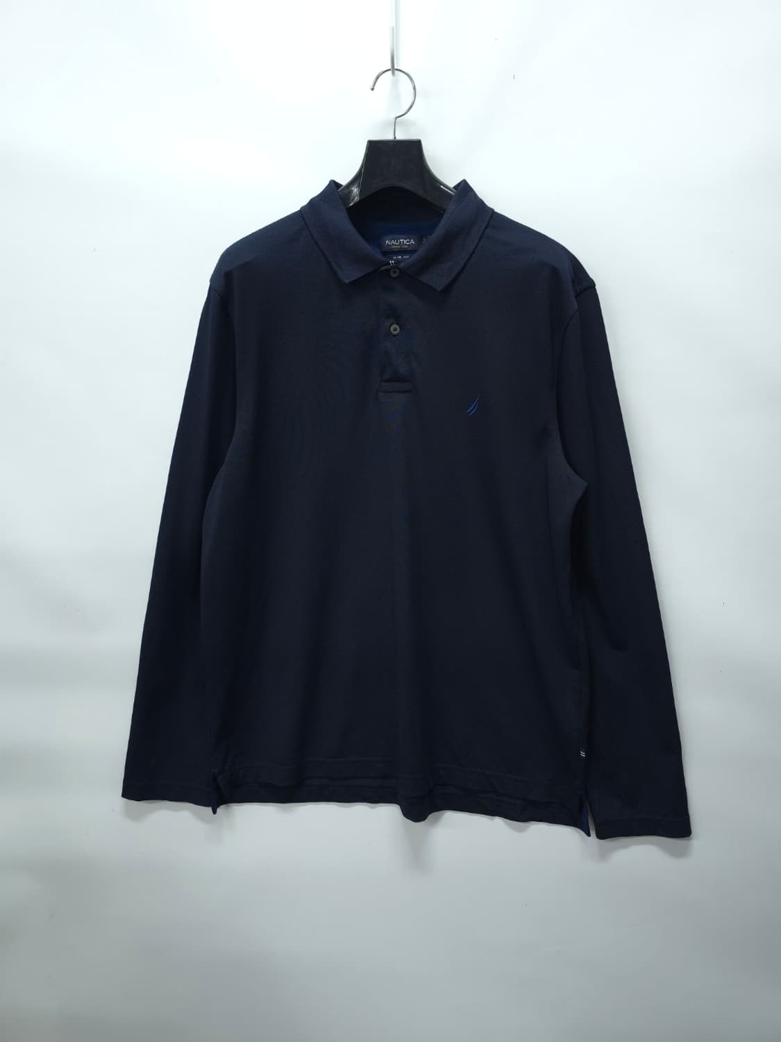 노티카 남성 네이비 기능성 긴팔 카라티 (100~105) 상품이미지1