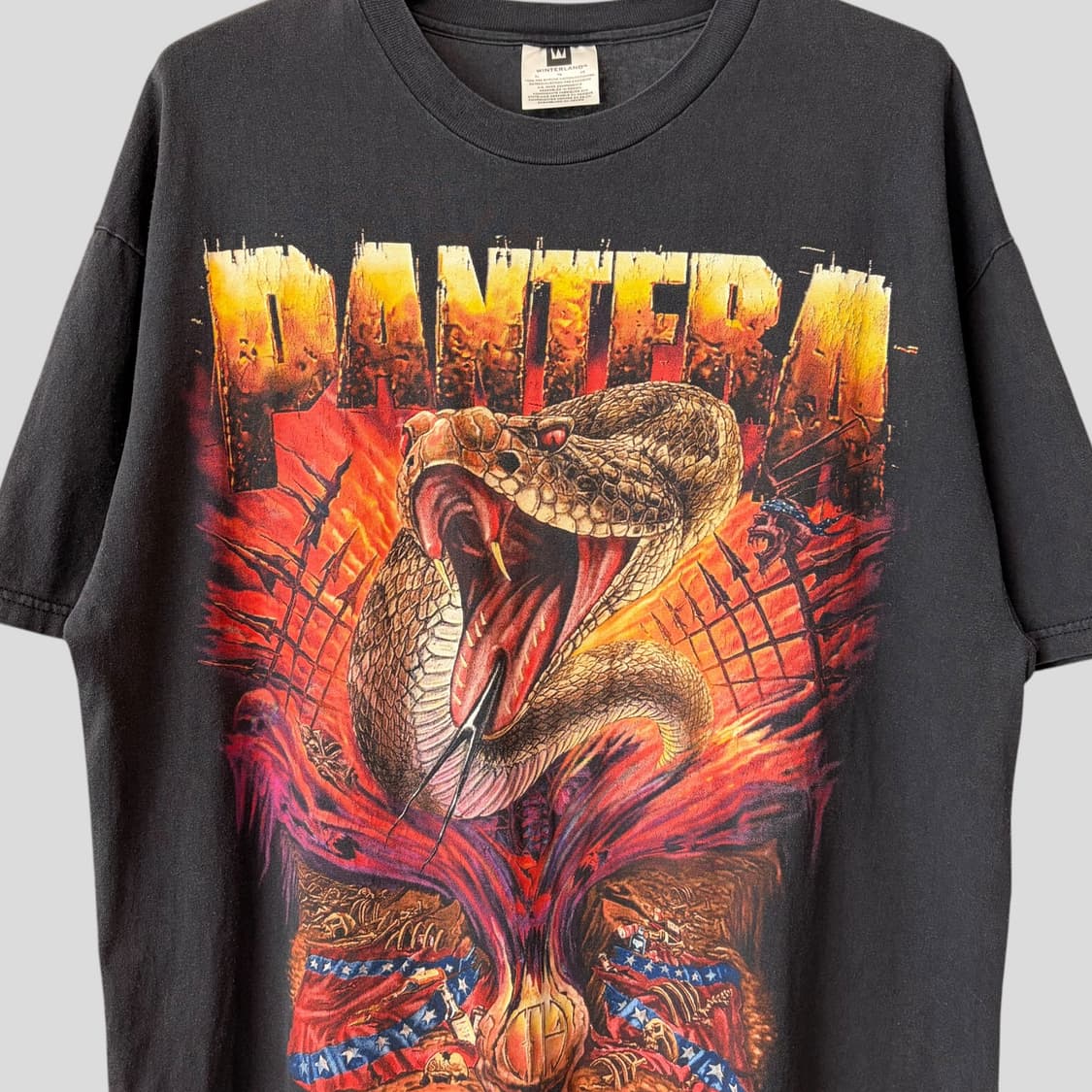 (XL)90s Pantera 판테라 98투어 빈티지 밴드 티셔츠 상품이미지2