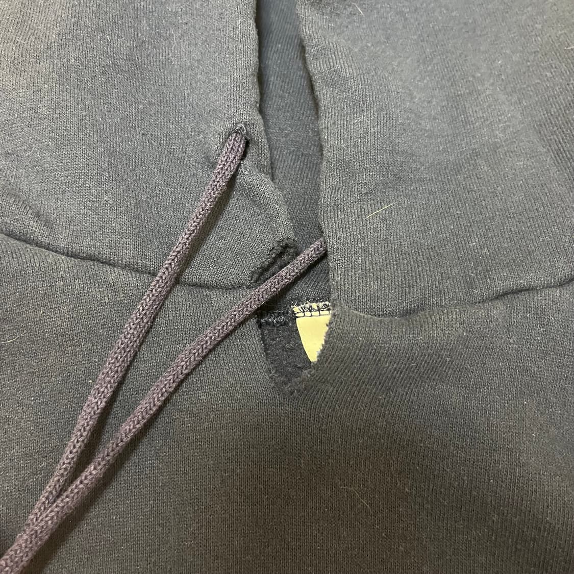 [XXL] 90s 빈티지 러셀 후드 네이비 상품이미지3