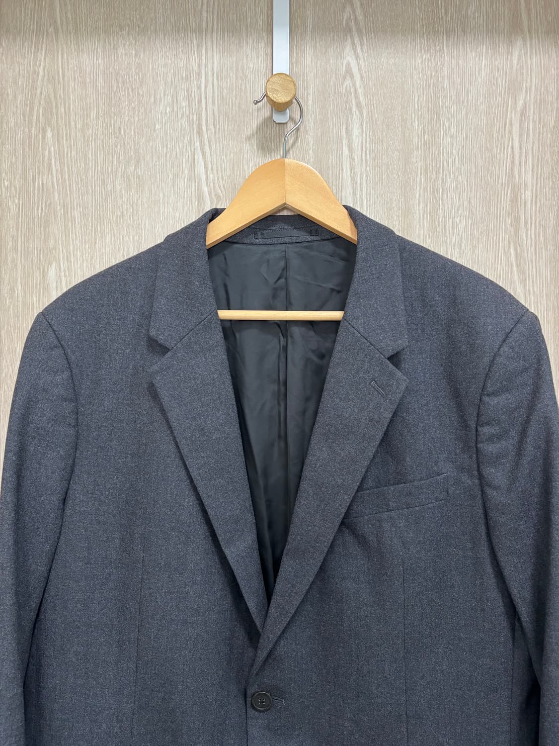 띠어리 챔버스 블레이저 자켓42R(105)/진그레이 상품이미지2